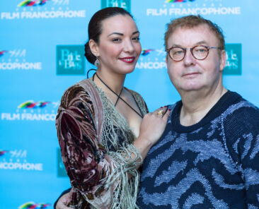 Dominique Besnehard et son actrice fétiche Loubna Abidar à Brides les Bains.
Crédit photo: ®Christophe-Stramba