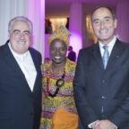 Jean-Michel Aubrun, Angélique Kidjo et Hervé Michel-Dansac