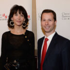 Sophie Marceau et Harold Parisot lors de la journée de la femme.