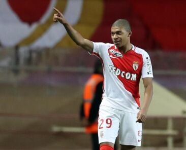 Kylian Mbappé Monaco