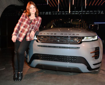 Emilie Dequenne et la nouvelle Range Rover Evoque