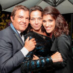 Franck Appietto, Sandra Sisley et Laurie Cholewa chez Sandra & Co