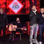 Ary Abittan, Patrick Bruel, Cyril Hanouna et Elie Semoun. Crédit photo : Les Rois du Monde