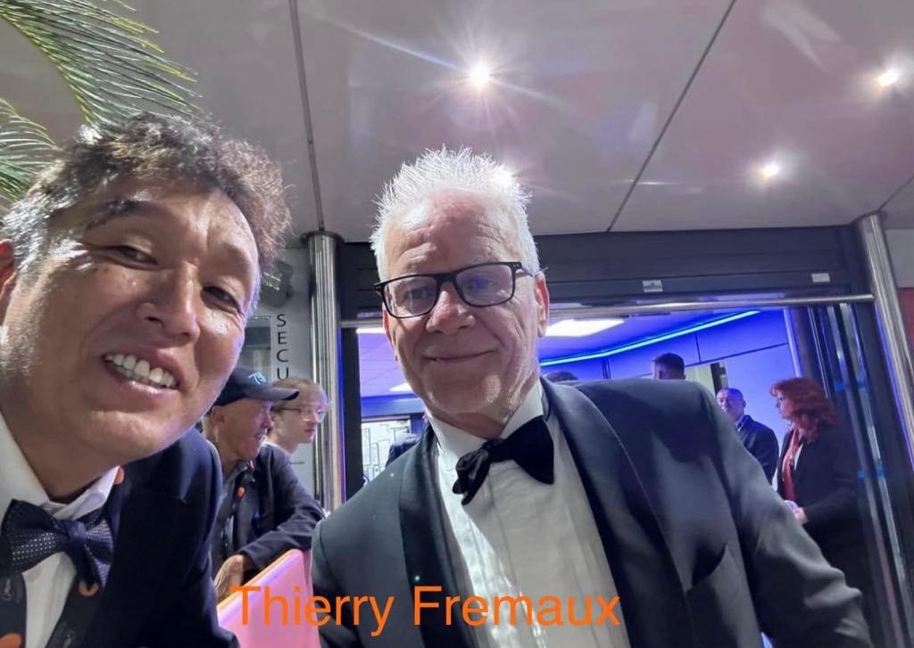 Daisuke Tarutani et Thierry Frémaux